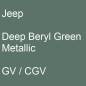 Preview: Jeep, Deep Beryl Green Metallic, GV / CGV.